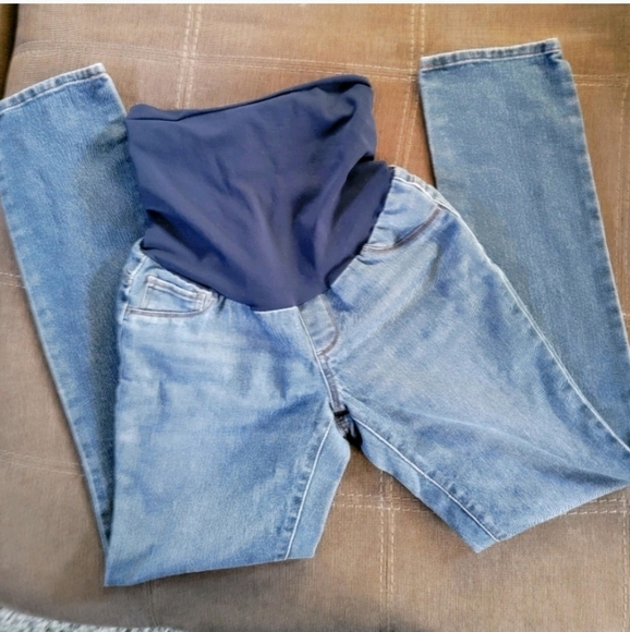 Indigo Blue Pants - Indigo Blue Maternity Jeans Size Small